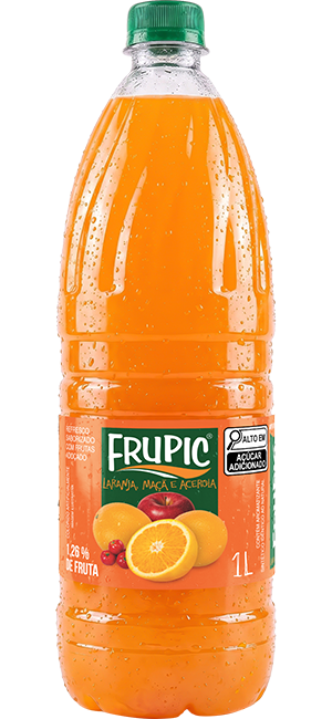 Frupic Laranja, Maçã & Acerola 1 Litro